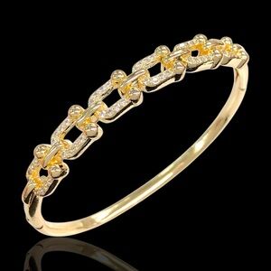 Elegant Gold Chain Bracelet 18K Gold Filled